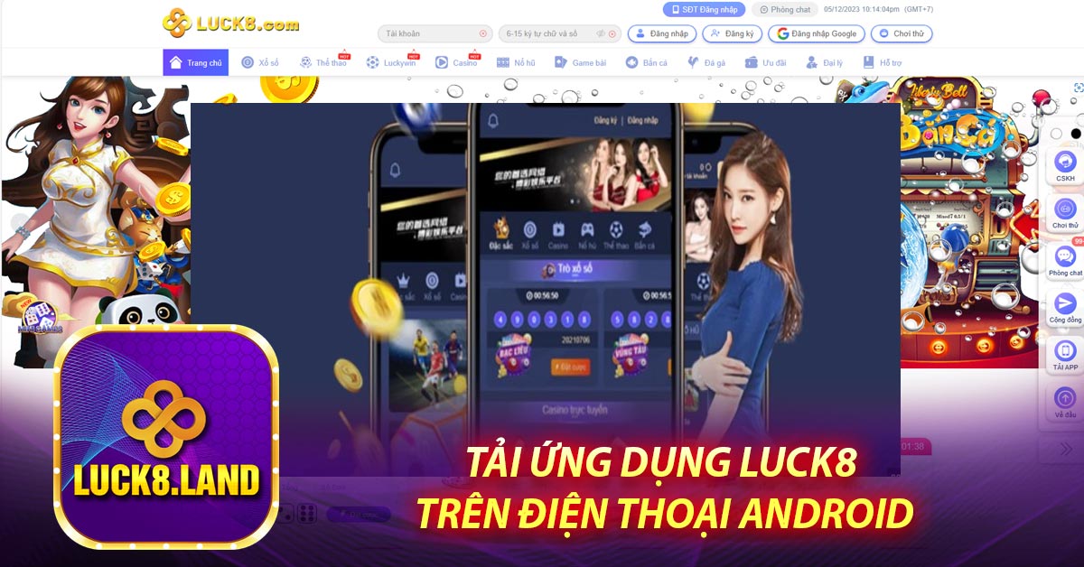 Tải App Luck8 trên điện thoại Android